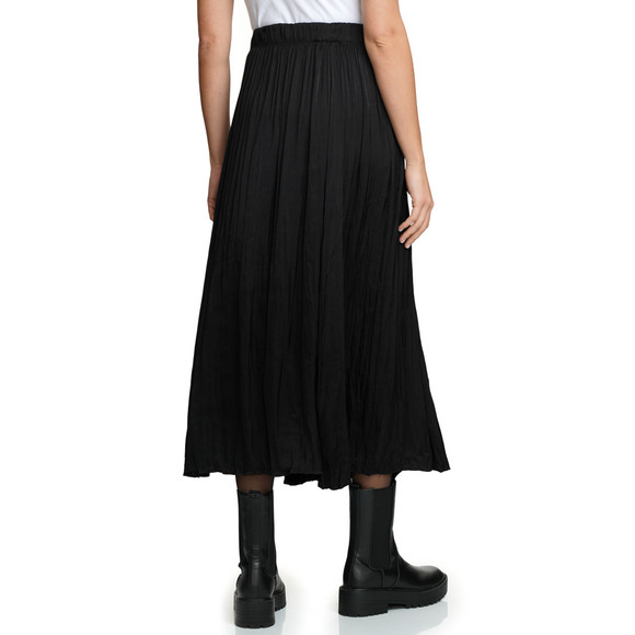 Damesrok met geplooide structuur