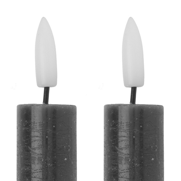 2 LED-dinerkaarsen in een Kledingsets