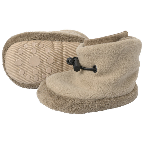 Baby fleece schoenen met anti-slip noppen