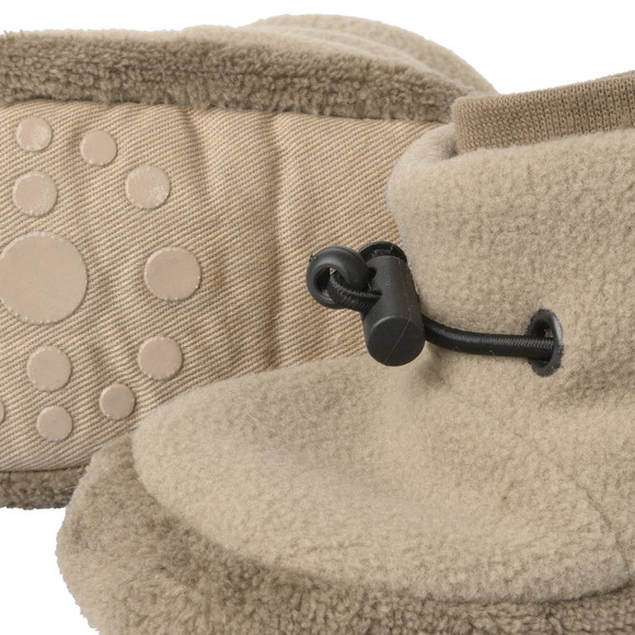 Baby fleece schoenen met anti-slip noppen