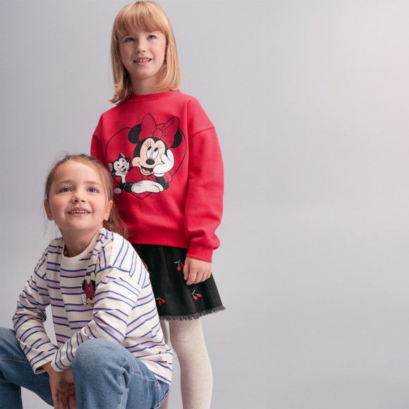 Minnie Maus Sweatshirt mit Bio-Baumwolle