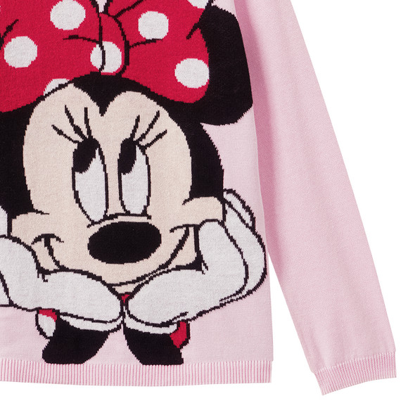 Katoenen gebreide Minnie Mouse-trui