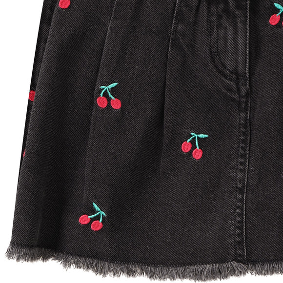 Mädchen Jeansrock mit integrierten Shorts