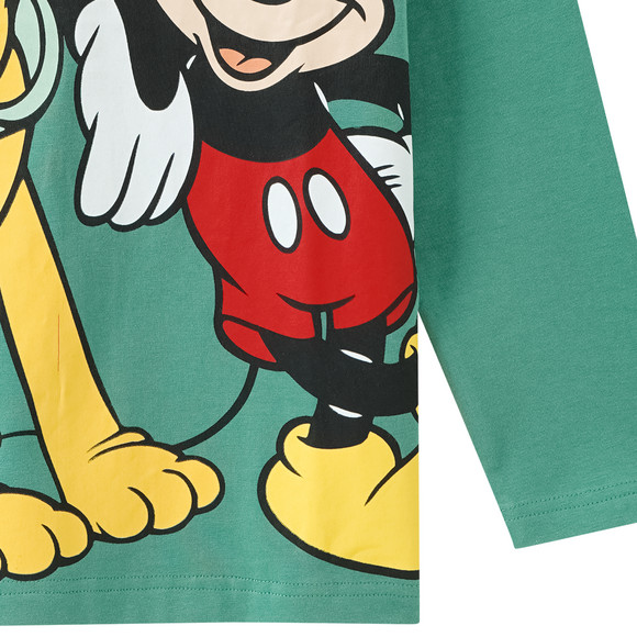 Micky Maus Langarmshirt aus Bio-Baumwolle