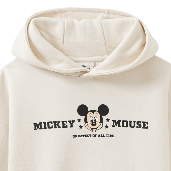 Micky Maus Hoodie mit Rücken-Print