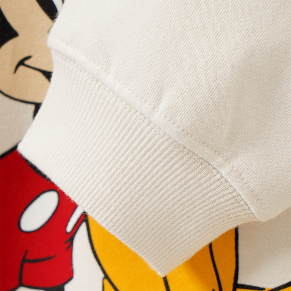 Micky Maus Hoodie mit Rücken-Print