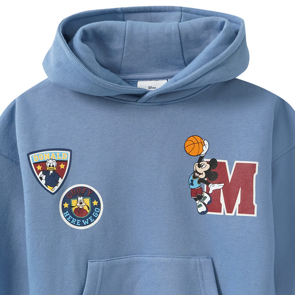 Micky Maus Hoodie mit Rücken-Print
