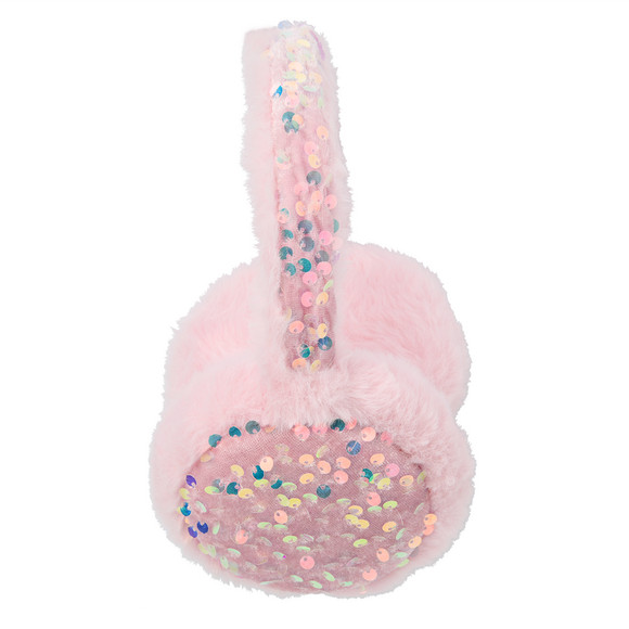 Mädchen Ohrenwärmer mit Pailletten