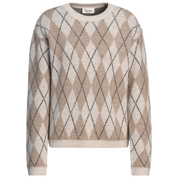 Damen Strickpullover mit Effektgarn