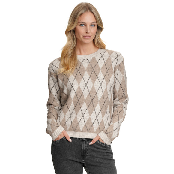 Damen Strickpullover mit Effektgarn