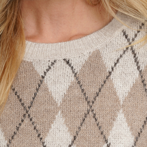 Damen Strickpullover mit Effektgarn