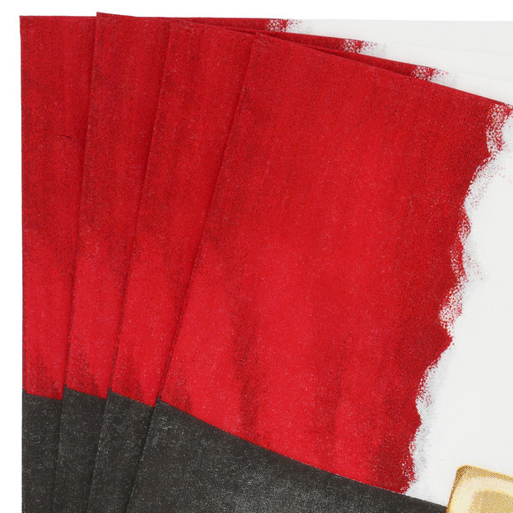 20 Servietten im weihnachtlichen Design