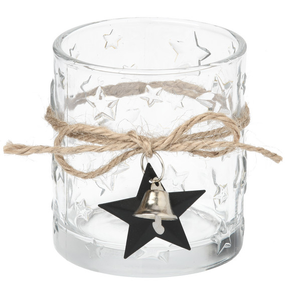 Windlicht im weihnachtlichen Design