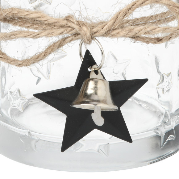 Windlicht im weihnachtlichen Design