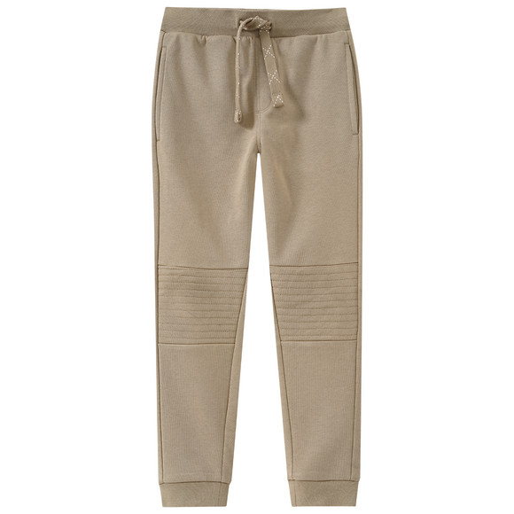 Jungen Jogginghose unifarben hellbraun