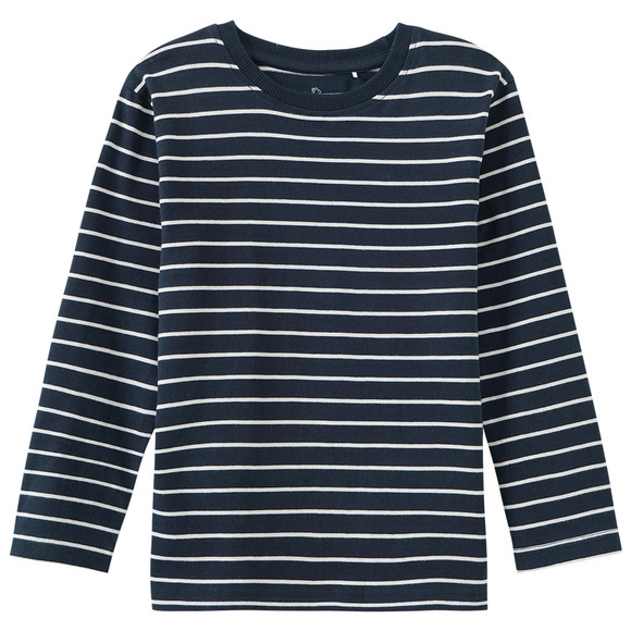 Jungen Langarmshirt aus Bio-Baumwolle