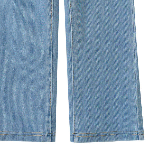 Meisjesjegging met elastische tailleband