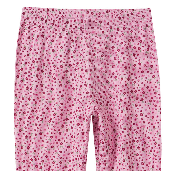 Mädchen Leggings mit Blumen