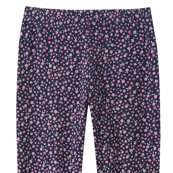 Mädchen Leggings mit Blumen