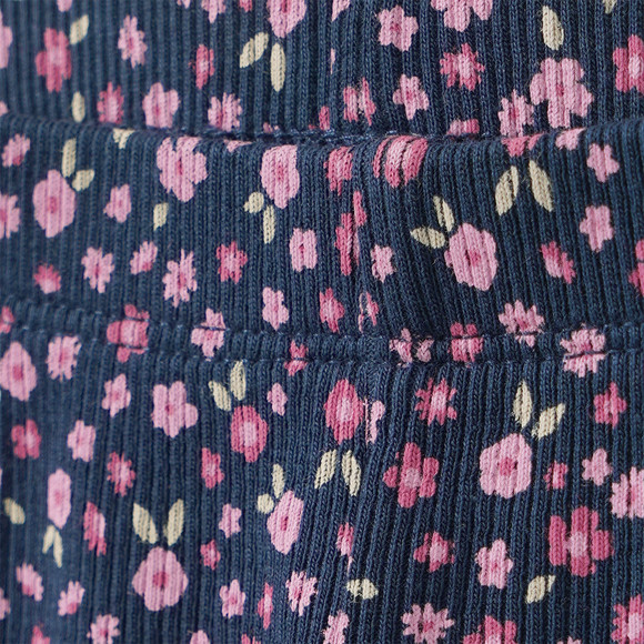 Mädchen Leggings mit Blumen