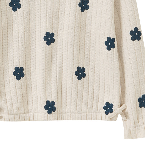 Mädchen Shirt mit Blumen-Allover