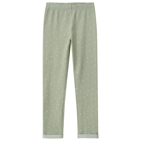 Mädchen Leggings mit Punkte-Allover