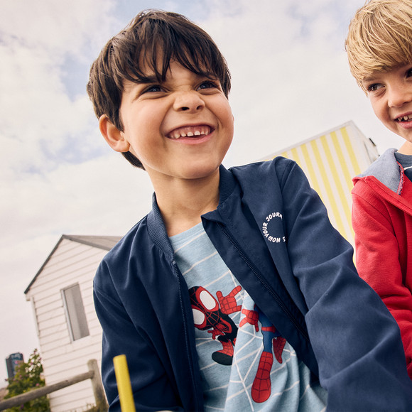 Jungen Blouson mit Stehkragen