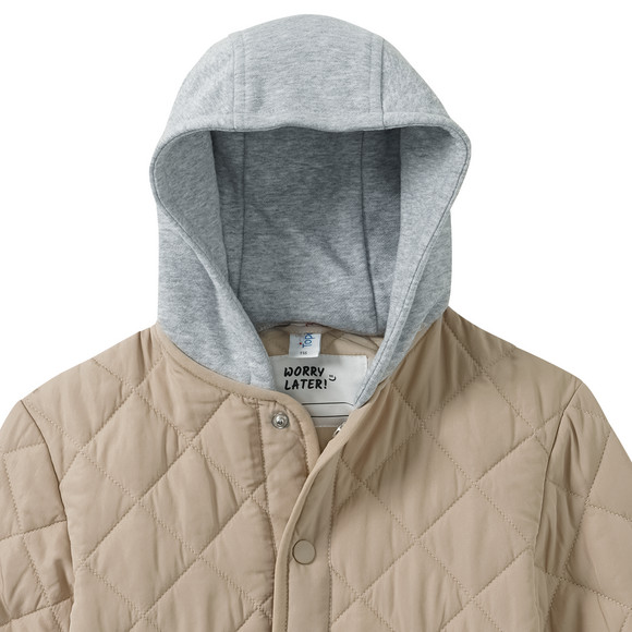 Jungen Steppjacke mit Kapuze