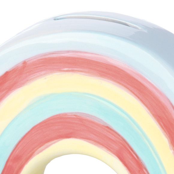 Regenboogvormige spaarpot