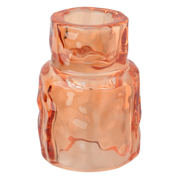 Wendbarer Kerzenhalter aus Glas