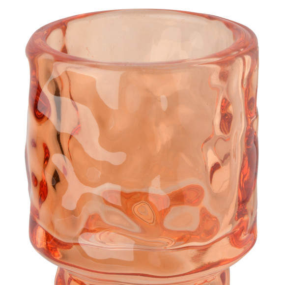 Wendbarer Kerzenhalter aus Glas