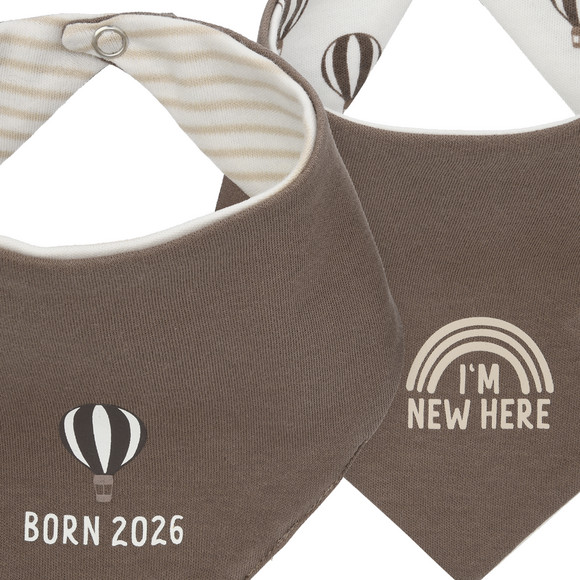 2 Baby Bandanas Born 2026