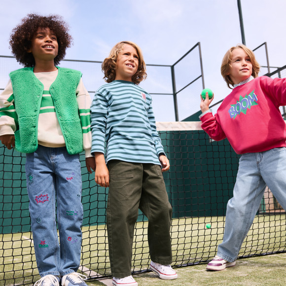 Jungen Sweatshirt mit Bio-Baumwolle