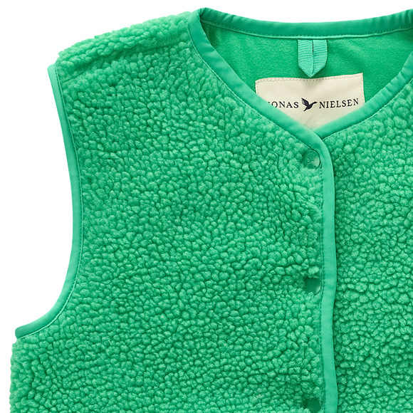 Kinder Weste aus Teddyplüsch