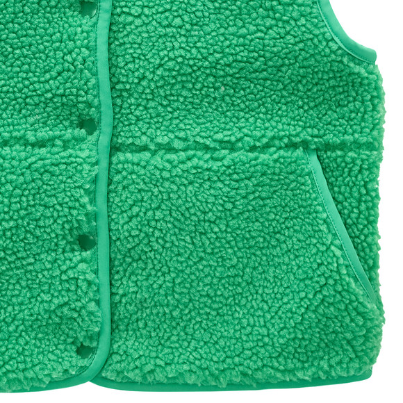 Kinder Weste aus Teddyplüsch
