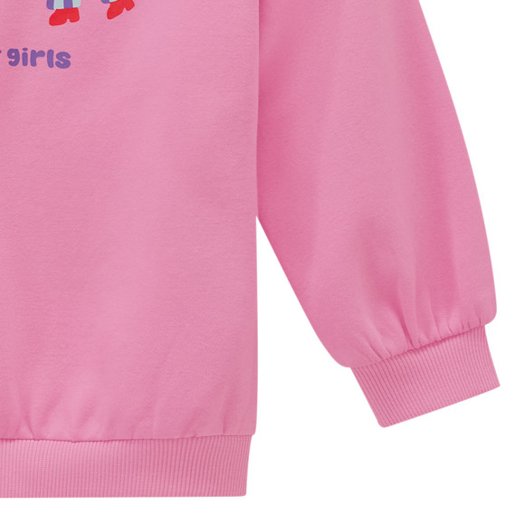 Mädchen Sweatshirt mit Bio-Baumwolle
