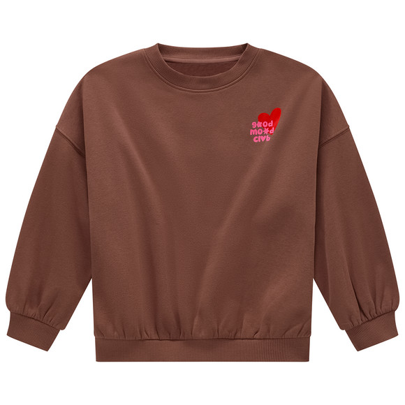 Mädchen Sweatshirt mit Bio-Baumwolle