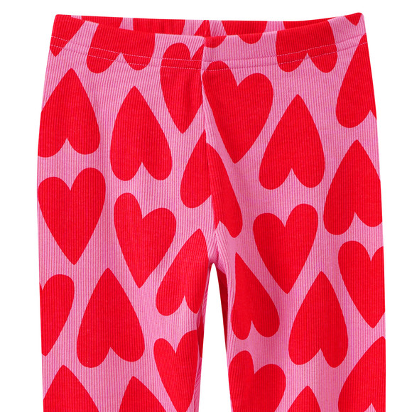 Mädchen Leggings in Ripp-Qualität
