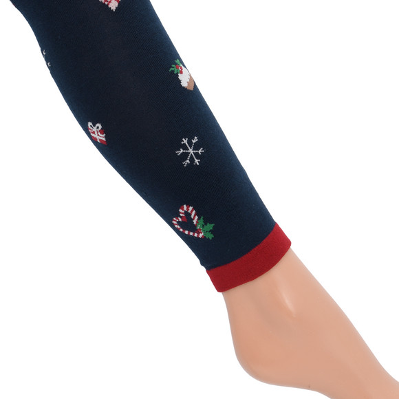 Legging voor dames in kerstontwerp