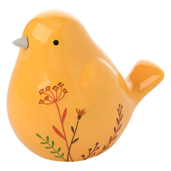 Decoratieve vogel van keramiek