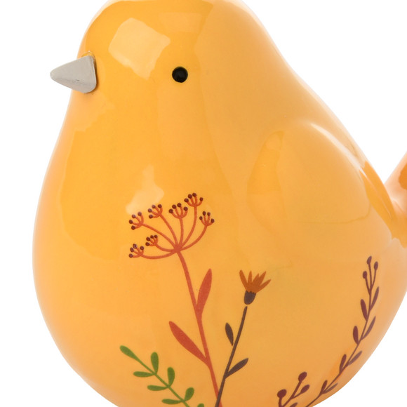 Decoratieve vogel van keramiek