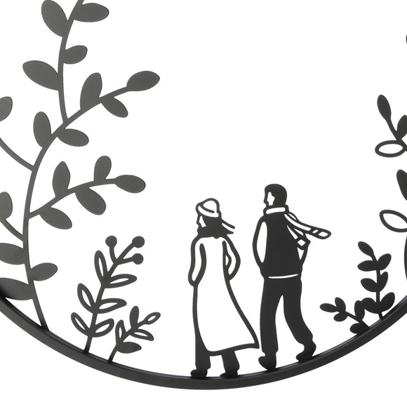 Deko-Metallhänger mit Welcome-Schriftzug