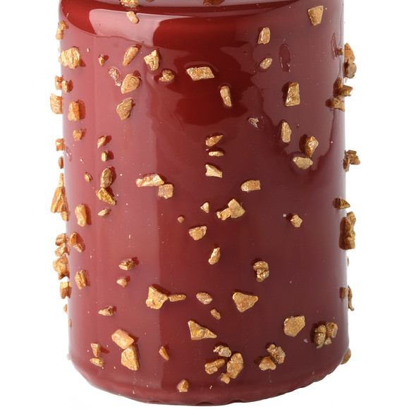 Kaars met Kerst design