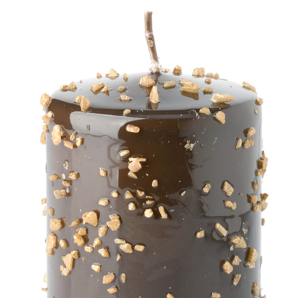 Kaars met Kerst design