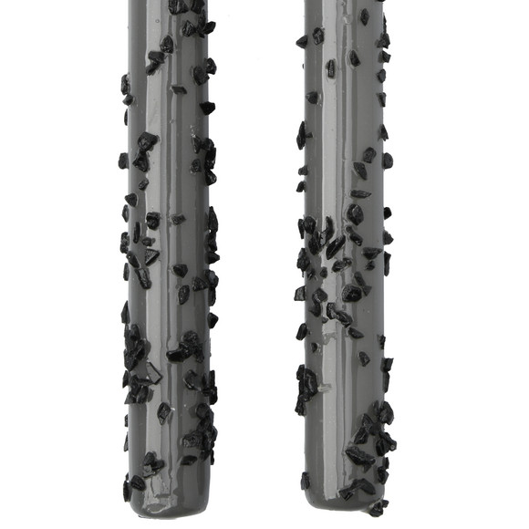 2 Stabkerzen im weihnachtlichen Design