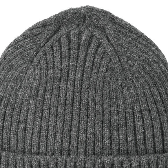 Gebreide muts met patch voor jongens