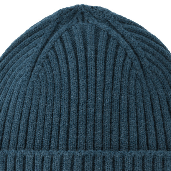 Gebreide muts met patch voor jongens