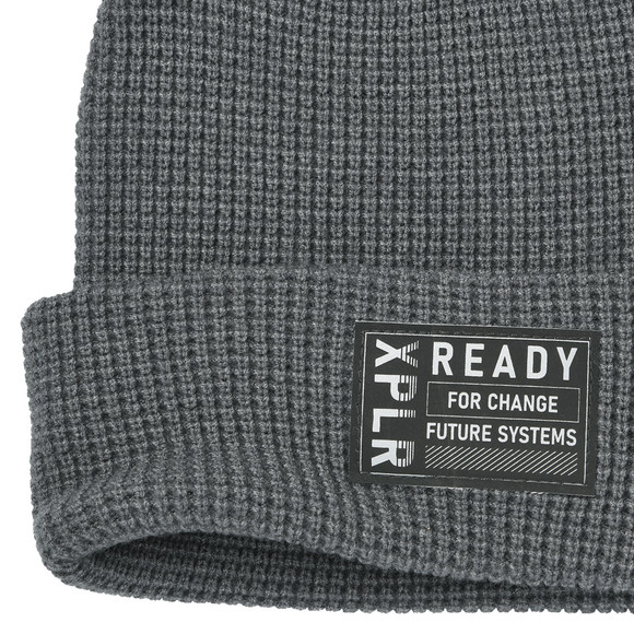 Jongenspet met reflecterende opdruk