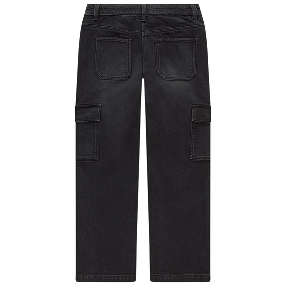 Mädchen Cargo-Jeans mit geradem Bein