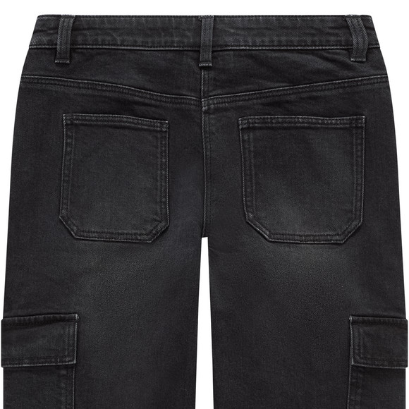 Mädchen Cargo-Jeans mit geradem Bein